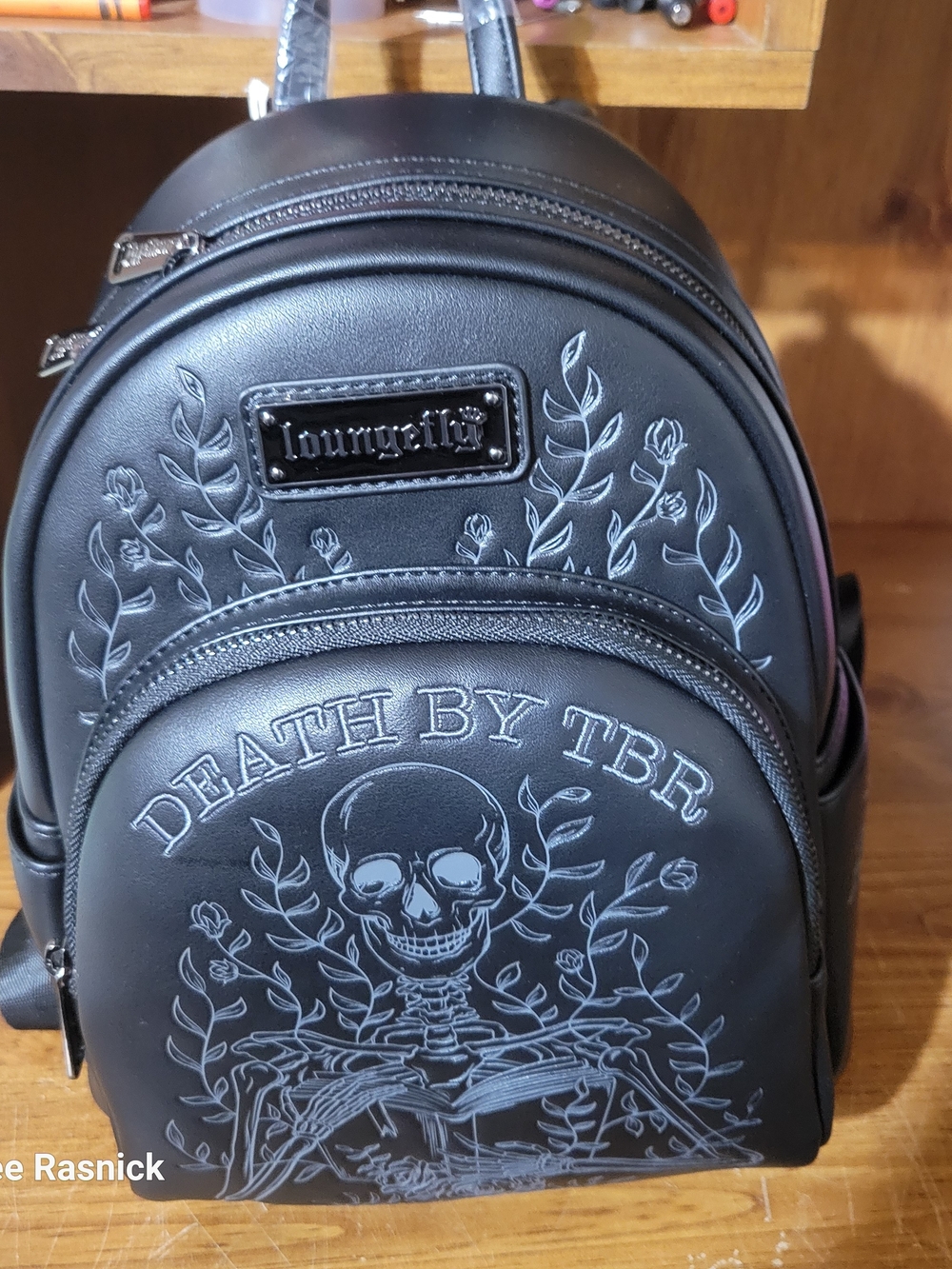 Loungefly BAM Exclusive Death by TBR Mini Backpack. Nwt